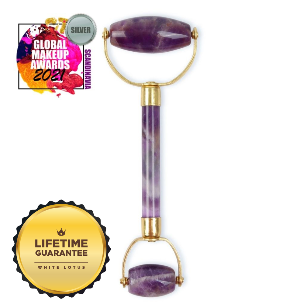 Double Headed Amethyst Roller - The Amethyst Face Roller