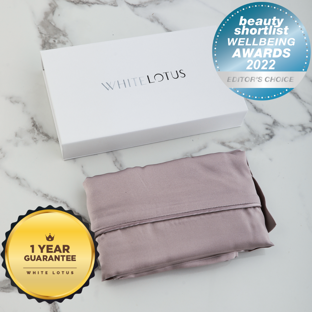 19 Momme Pure Silk Pillowcase - Reduces Wrinkles and Hair Loss