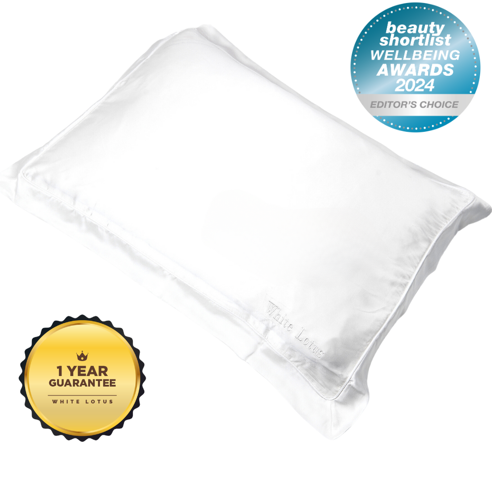 19 Momme Pure Silk Pillowcase - Reduces Wrinkles and Hair Loss