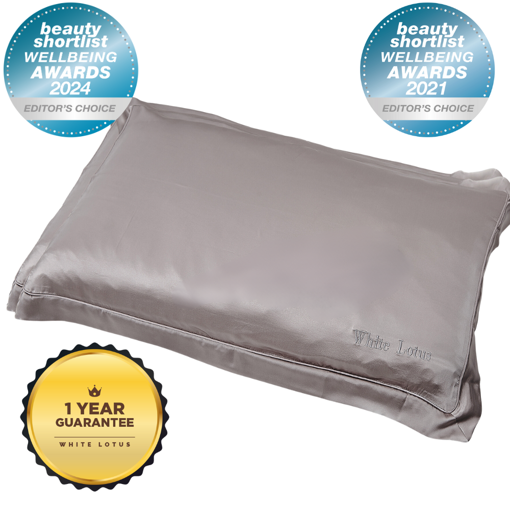 Award winning mulberry silk pillowcase