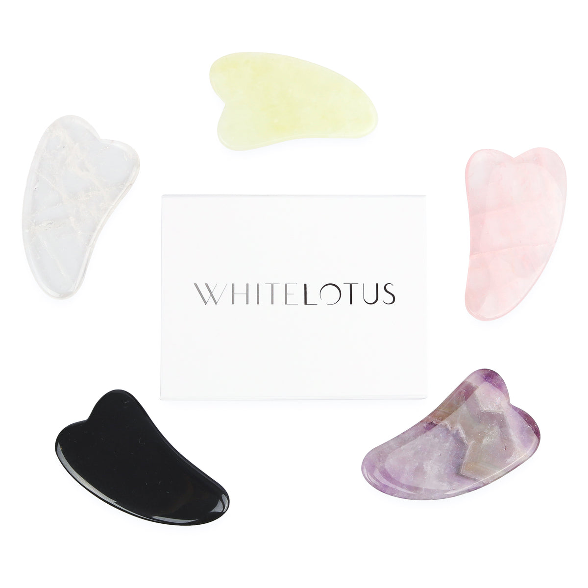 Gua Sha Jade by White Lotus- Real Chemical Free Crystal