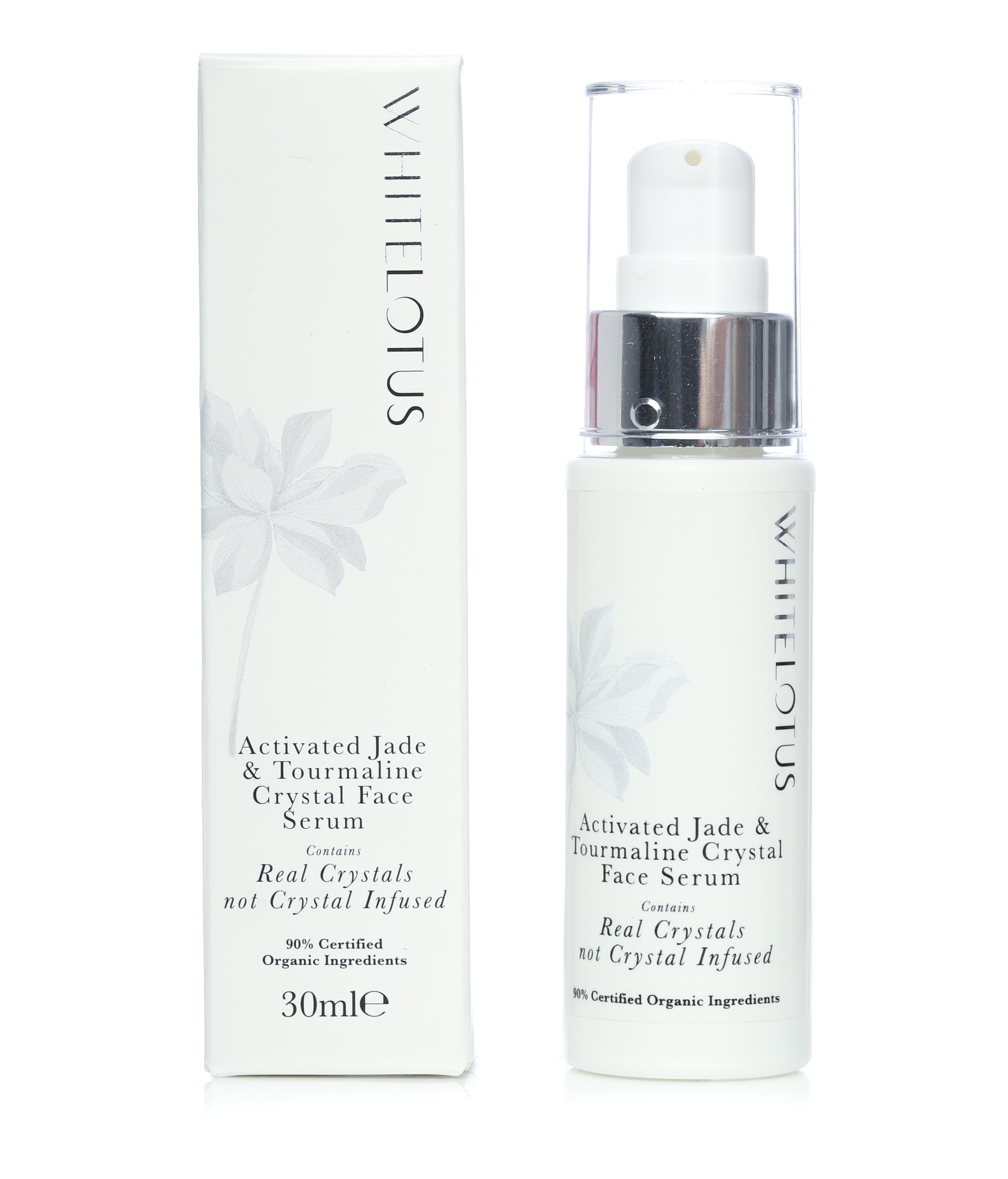 Activated Crystal Face Serum & Organic Green Tea Face Oil Bundle