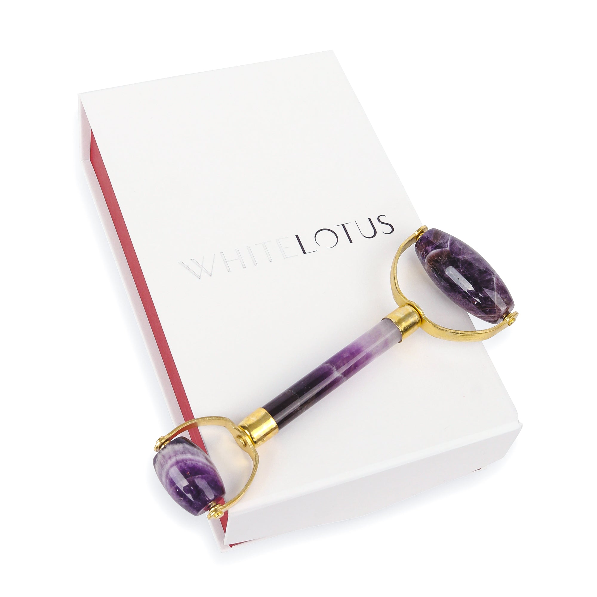 Double Headed Amethyst Roller - The Amethyst Face Roller