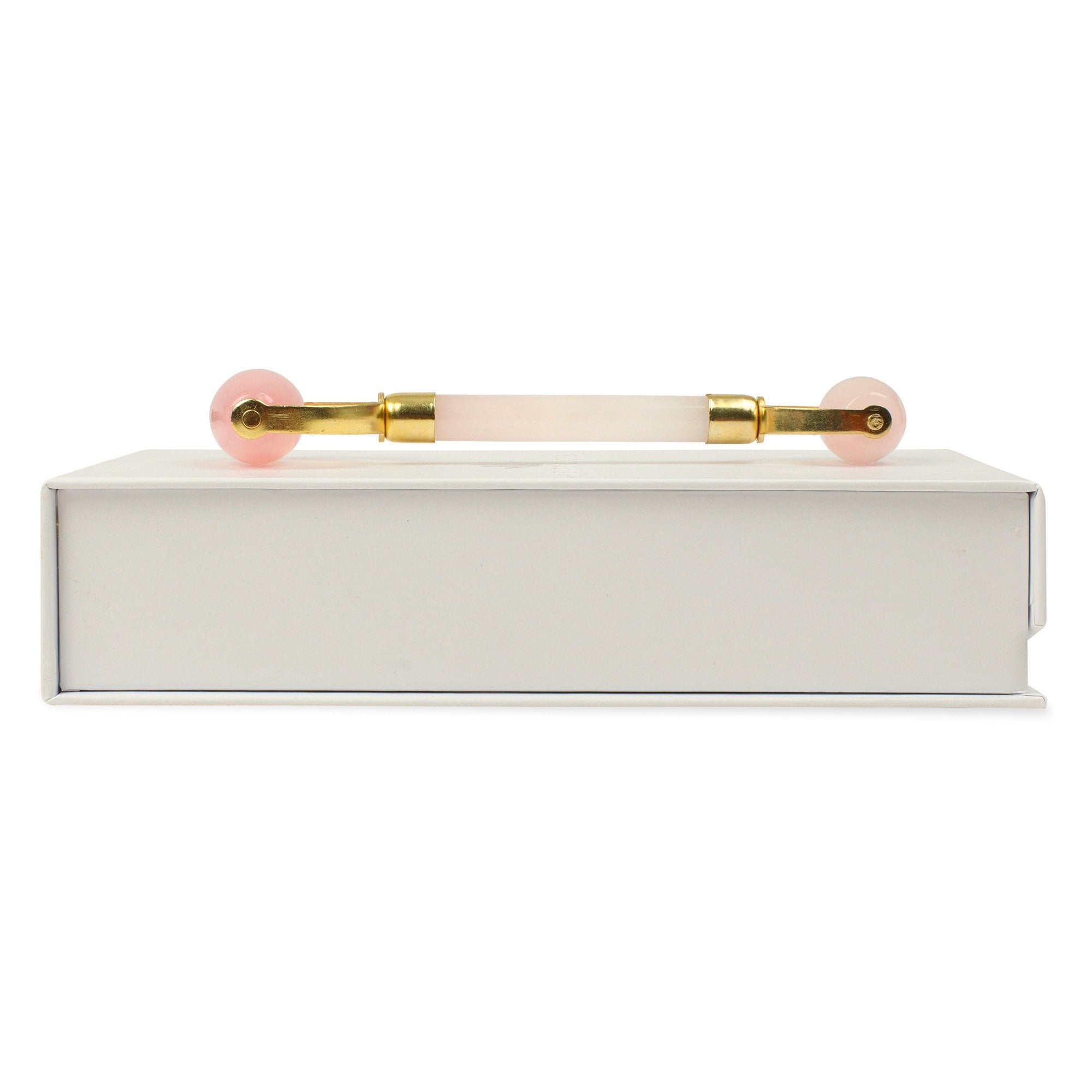 rose quartz face roller