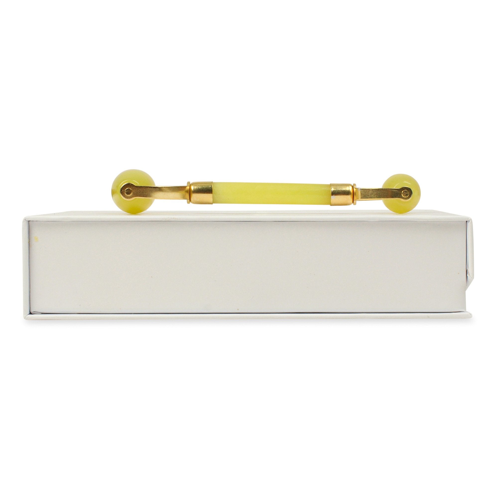Natural Chemical Free Jade Crystal Roller in a silk lined Box -