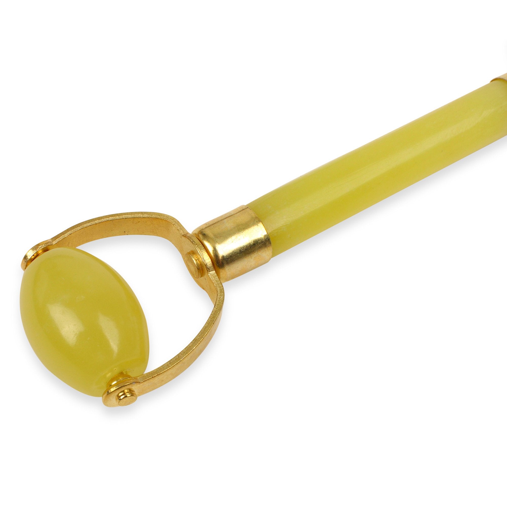 Natural Chemical Free Jade Crystal Roller in a silk lined Box -