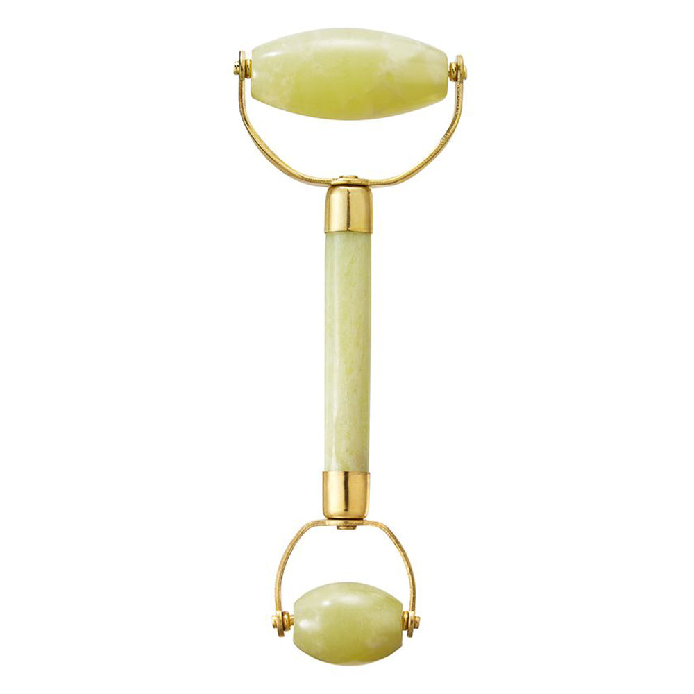 Natural Chemical Free Jade Crystal Roller in a silk lined Box -