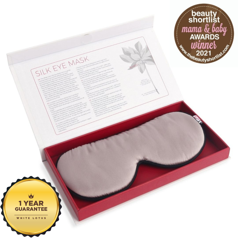 Pure Silk Eye Mask - Reduce Wrinkles While you sleep -