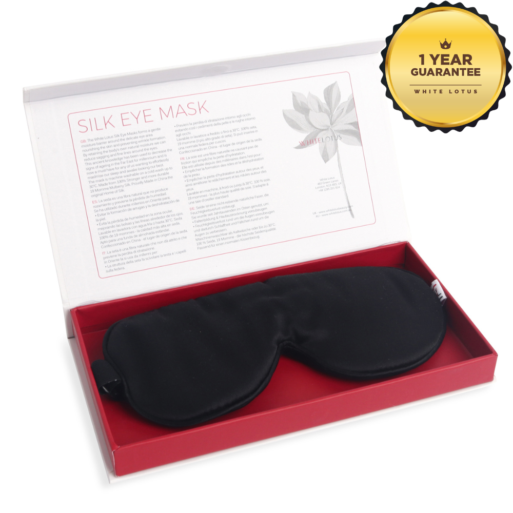 Pure Silk Eye Mask - Reduce Wrinkles While you sleep -