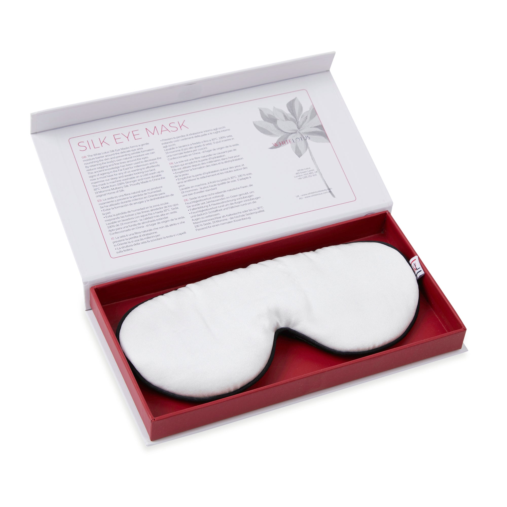 Pure Silk Eye Mask - Reduce Wrinkles While you sleep -
