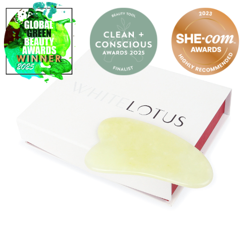 Gua Sha Jade by White Lotus- Real Chemical Free Crystal