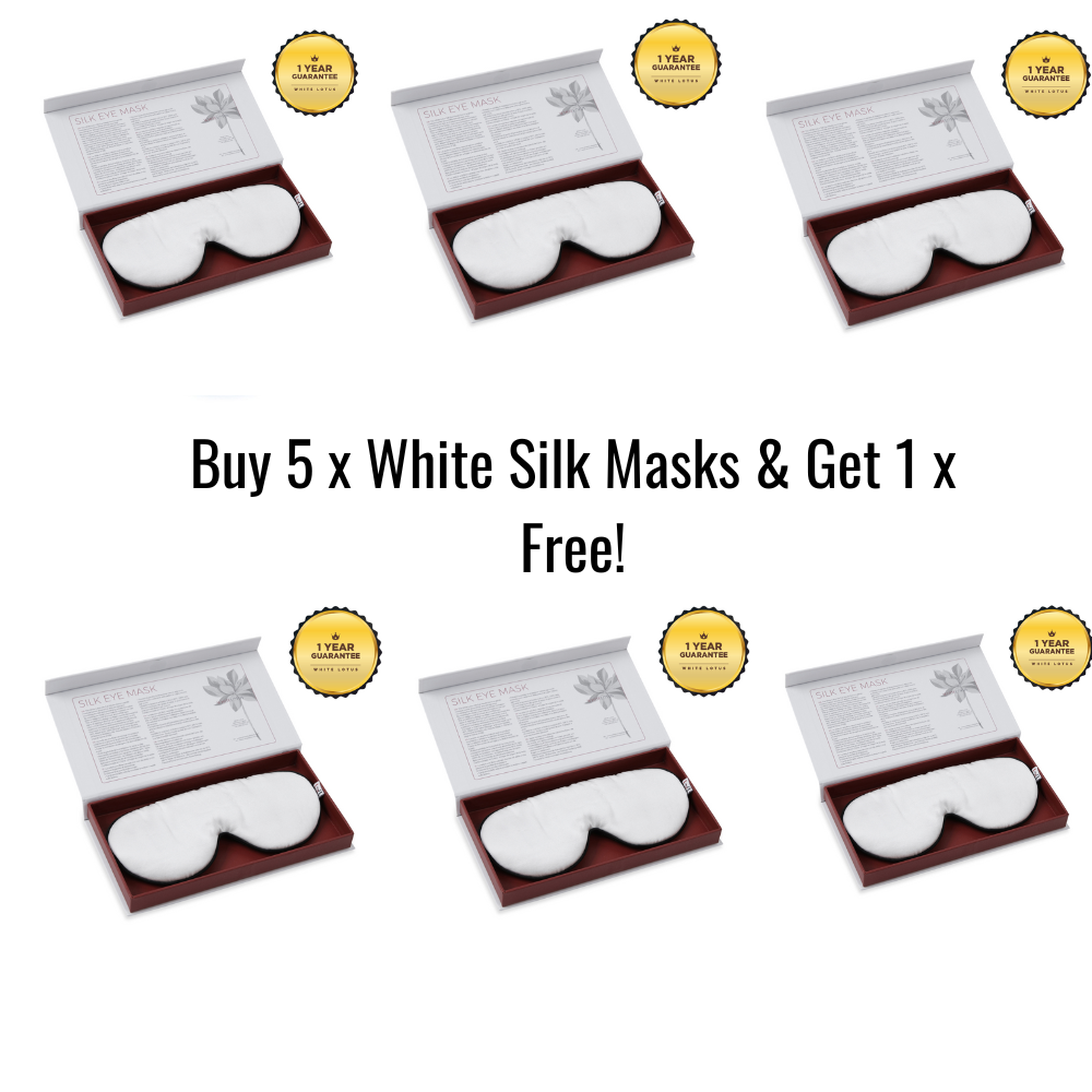 Pure Silk Eye Mask - Reduce Wrinkles While you sleep -