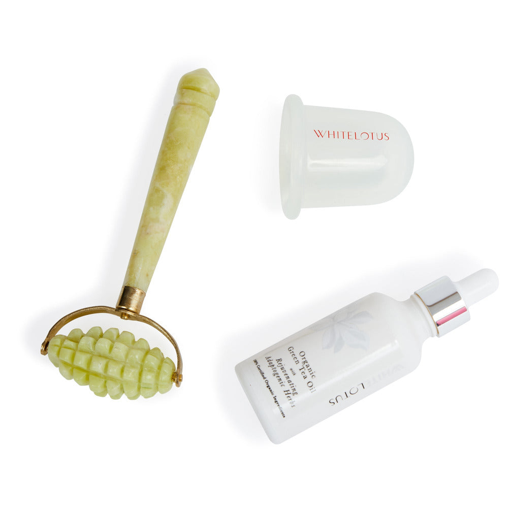 Jade Roller Stretch Mark & Cellulite Kit