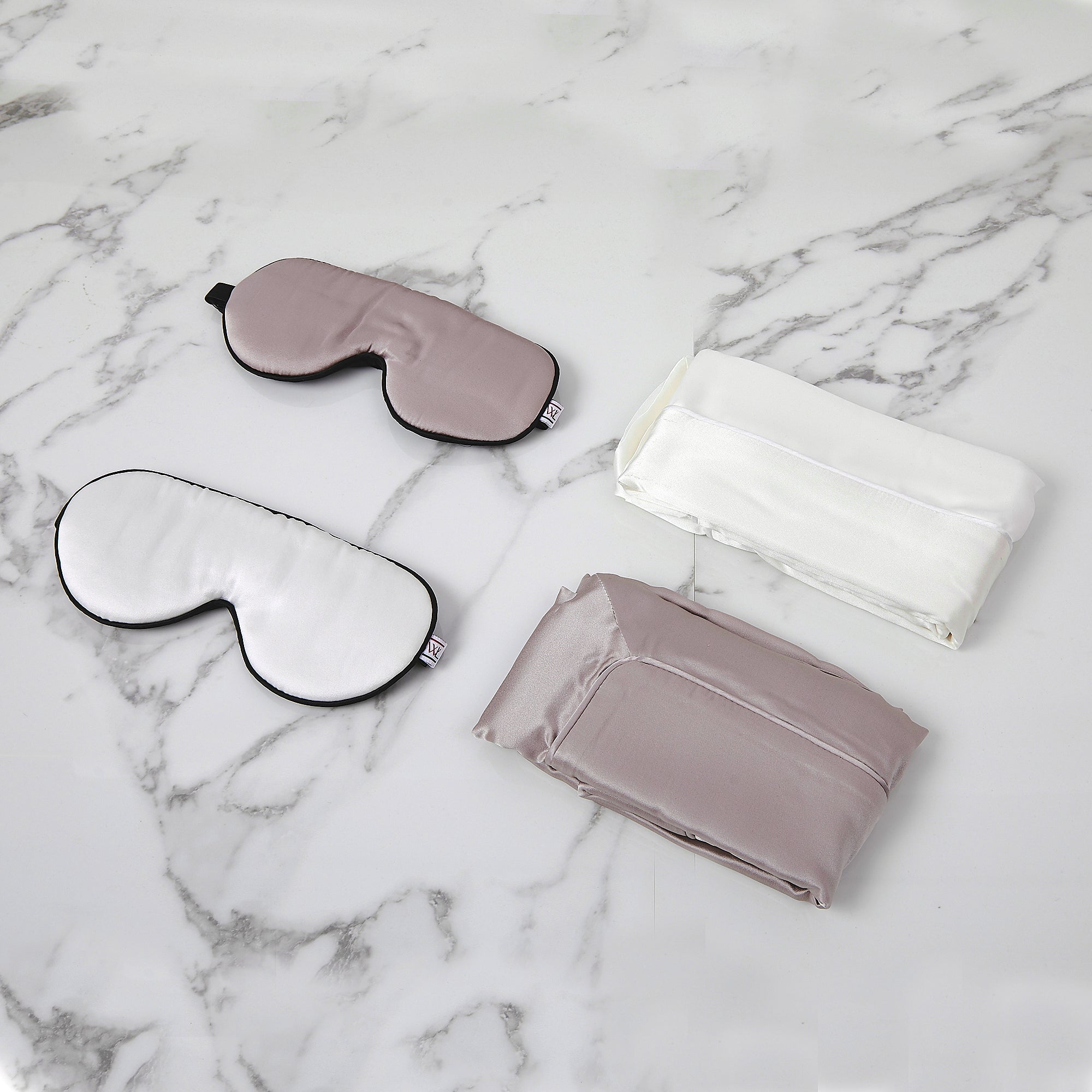 Silk Eye Mask and Pillowcase Set