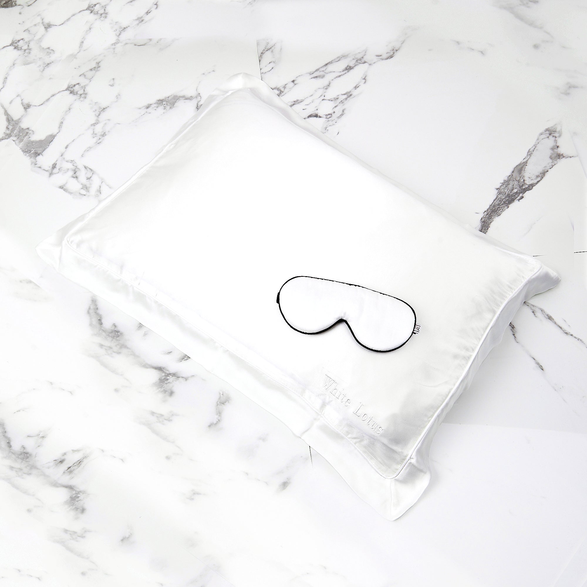 Silk Eye Mask and Pillowcase Set