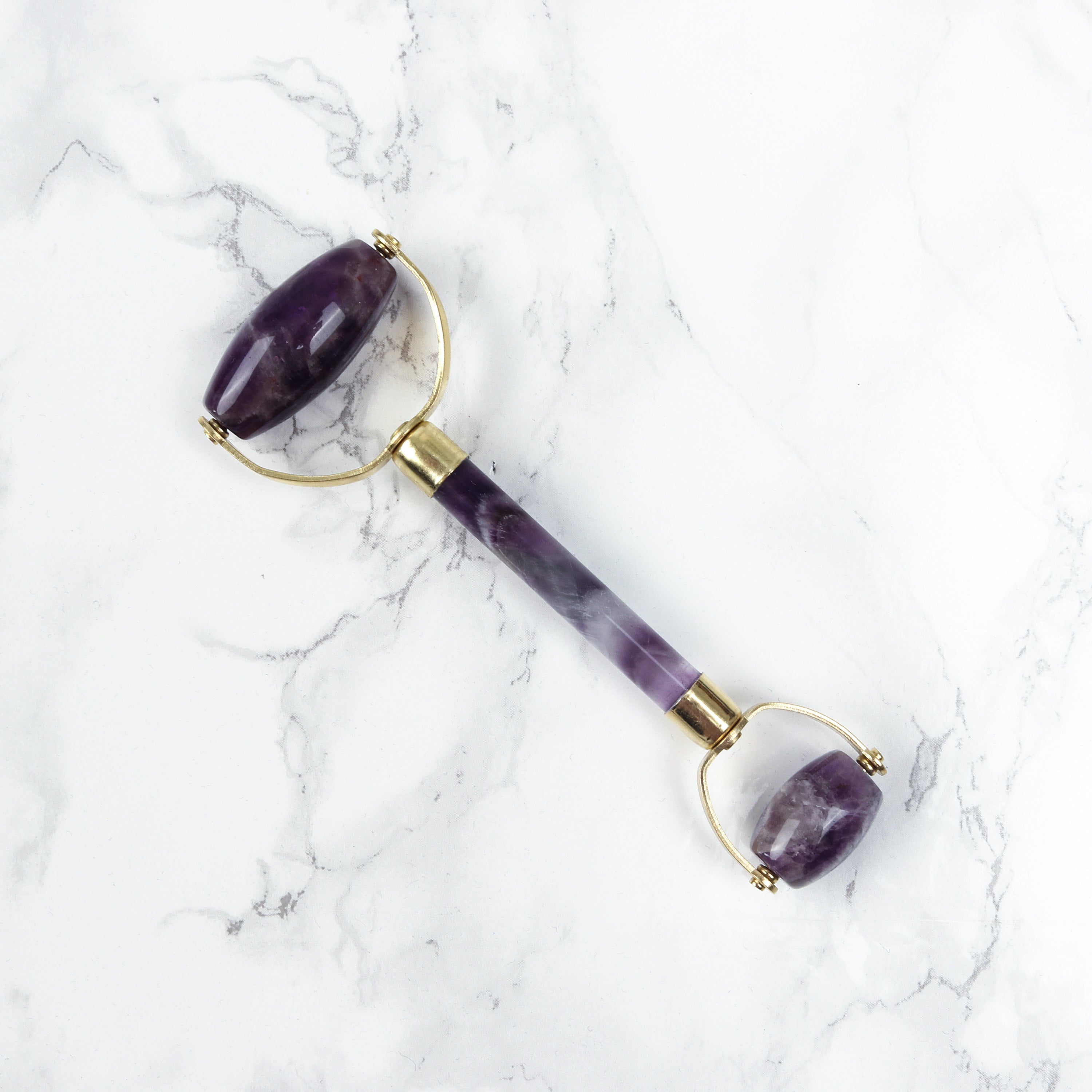 Double Headed Amethyst Roller - The Amethyst Face Roller