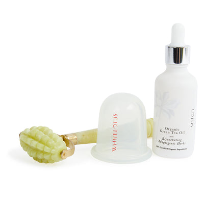 jade body roller  White Lotus 