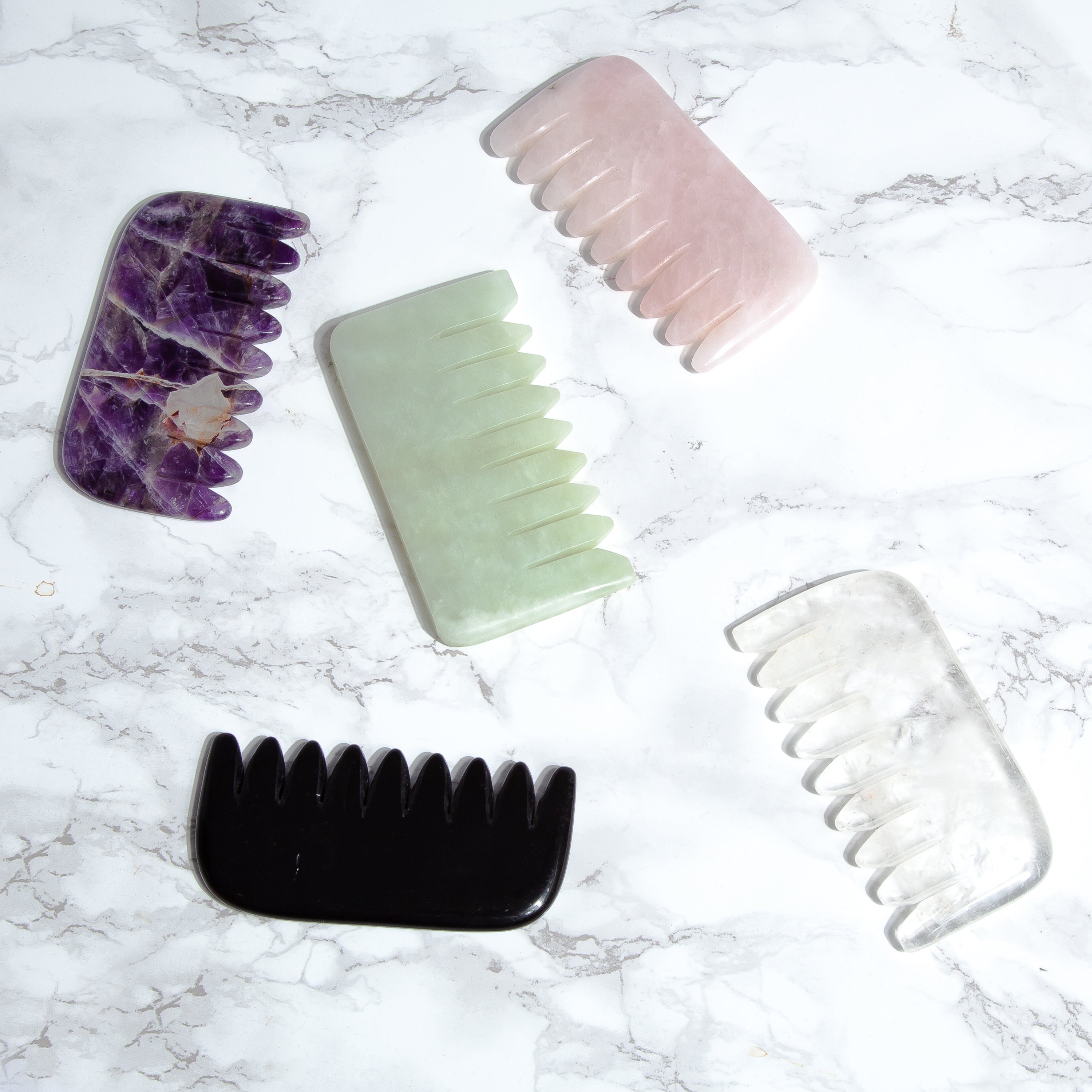 Jade Body Comb & Jade Scalp Comb all in one