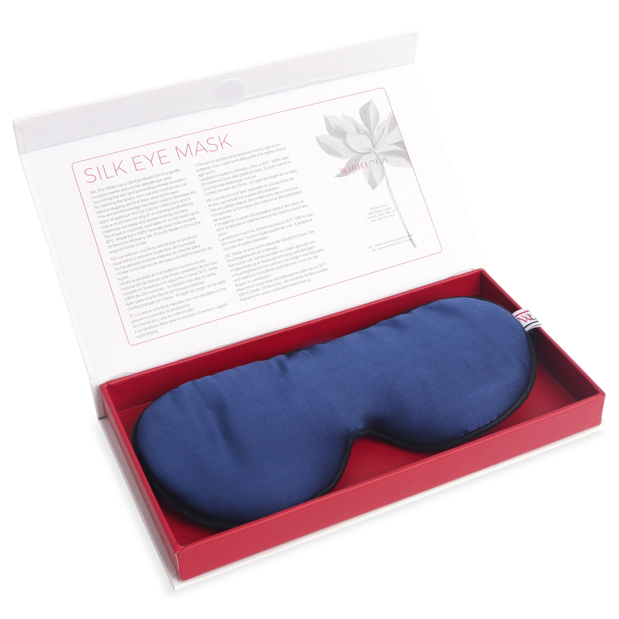 Pure Silk Eye Mask - Reduce Wrinkles While you sleep -