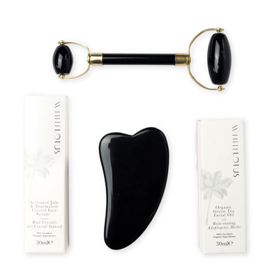Black Tourmaline Crystal Facial  White Lotus 