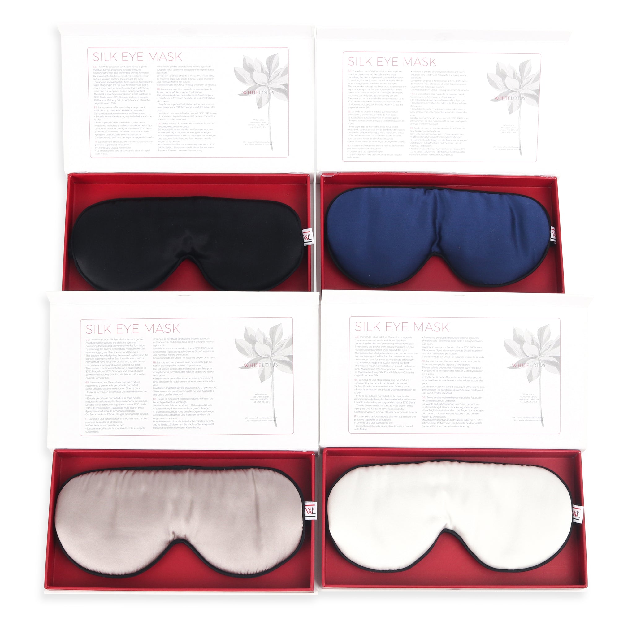 Pure Silk Eye Mask - Reduce Wrinkles While you sleep -